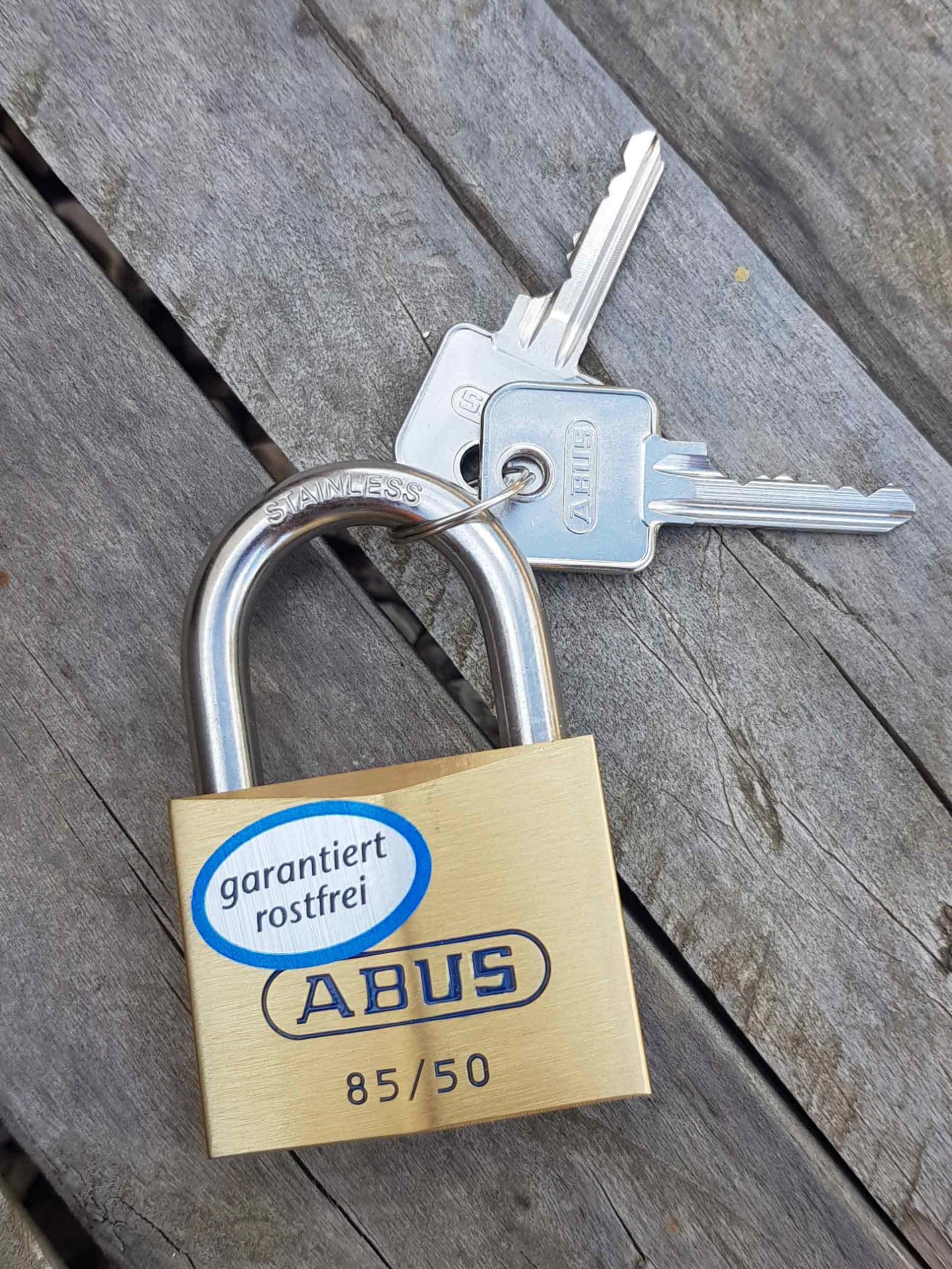 Sicherheitsschloss aus Edelstahl