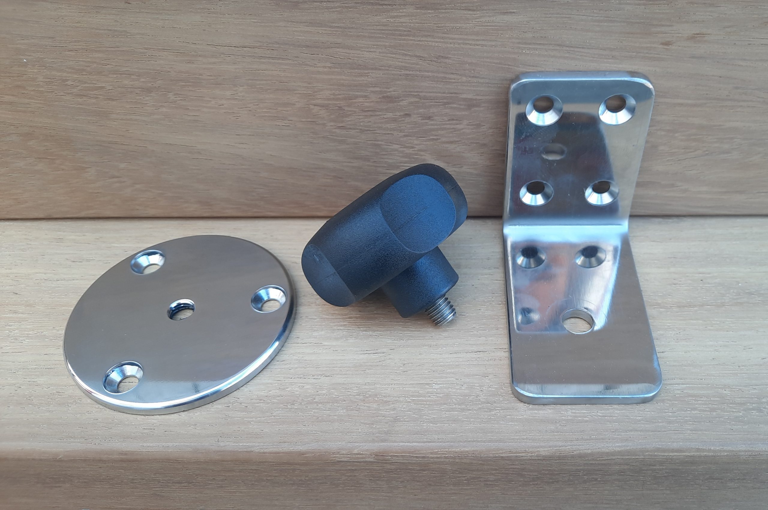 Angle brackets for dinghy holder (set of 4)