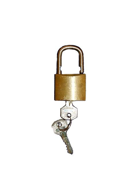 Padlock Brass 85/40