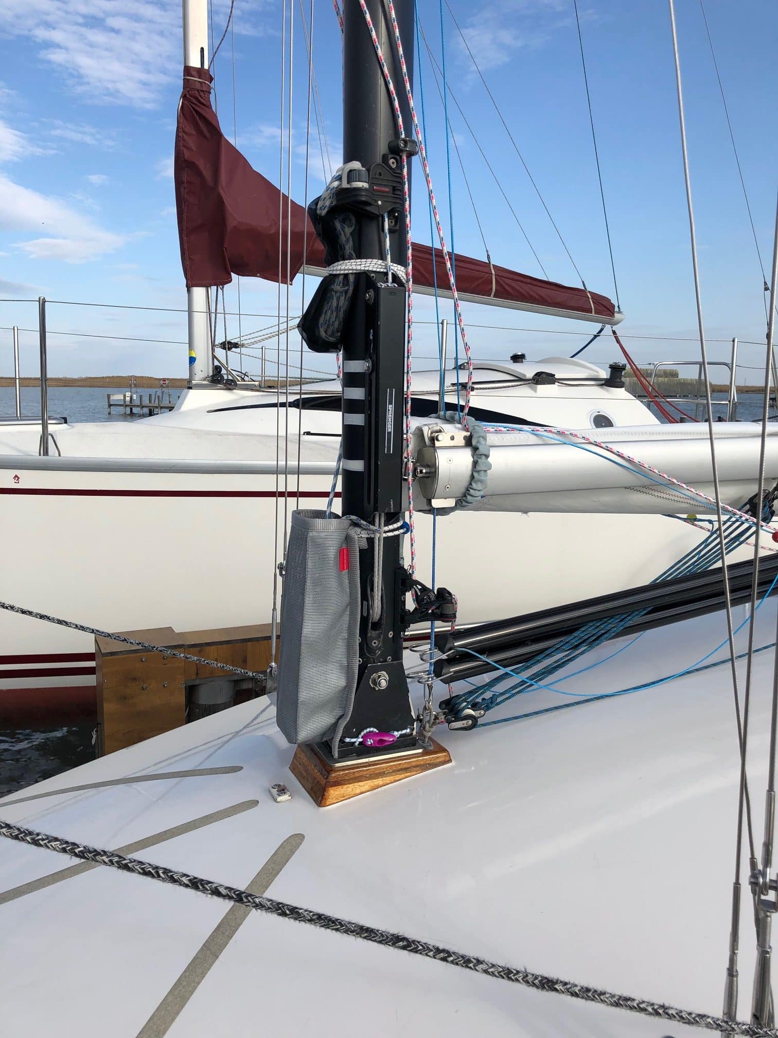 Storage bag for halyards