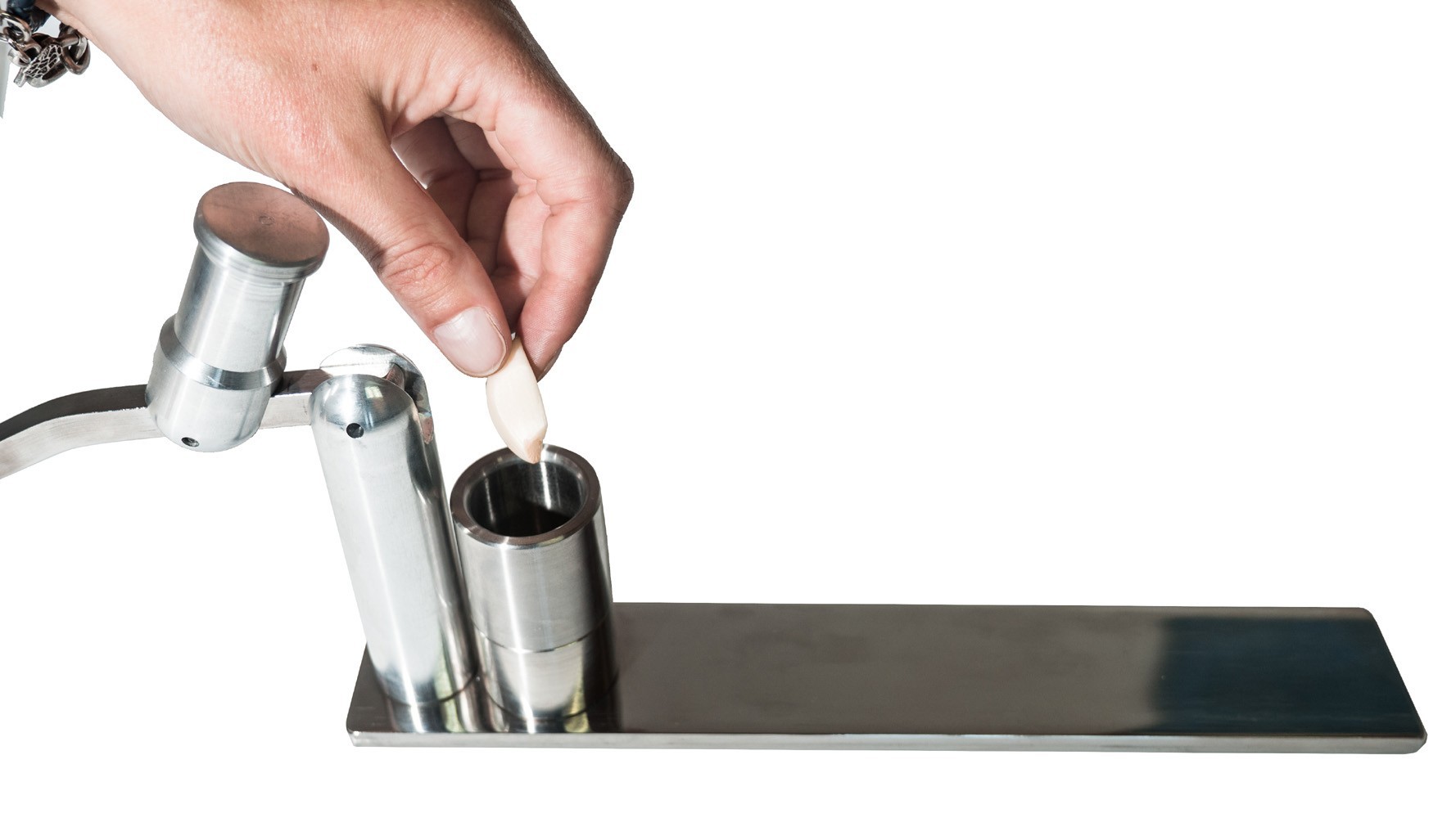 Garlic press