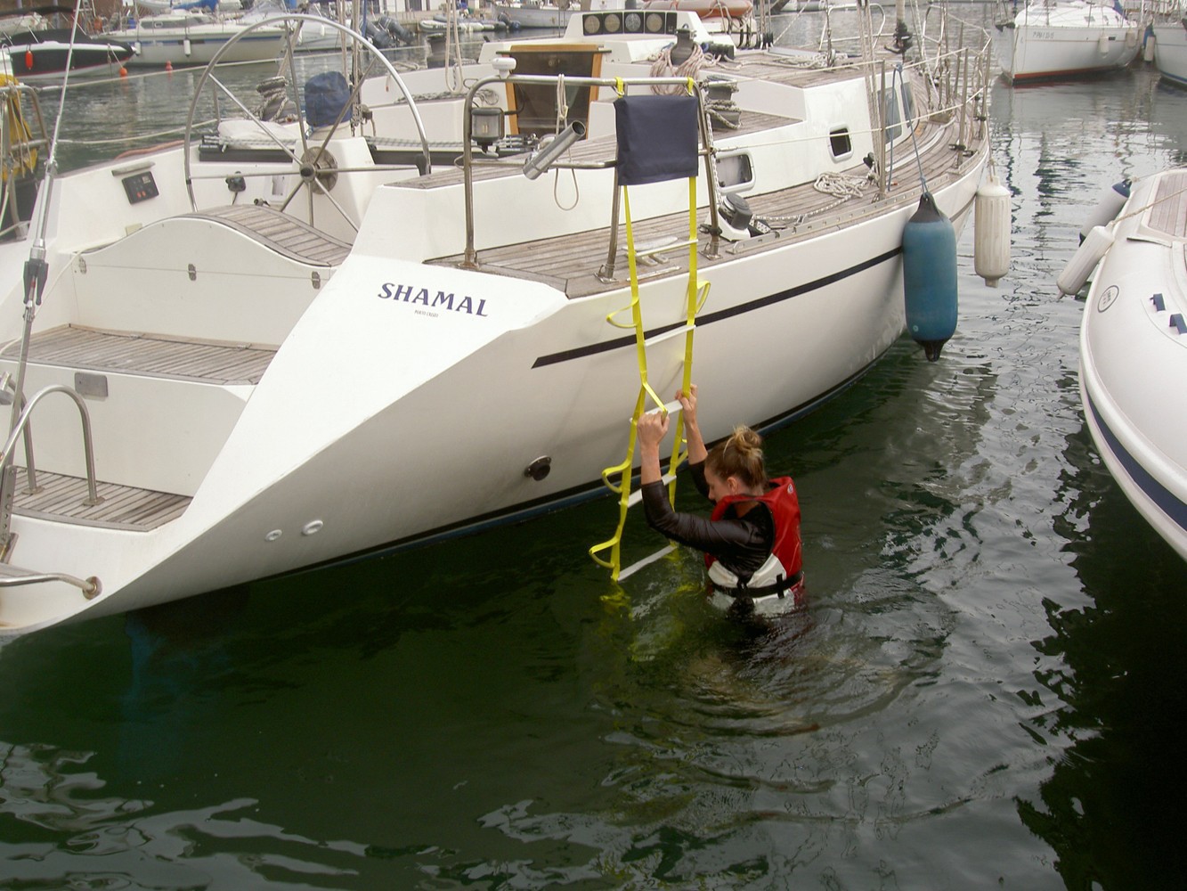 Rescue Ladder for boats