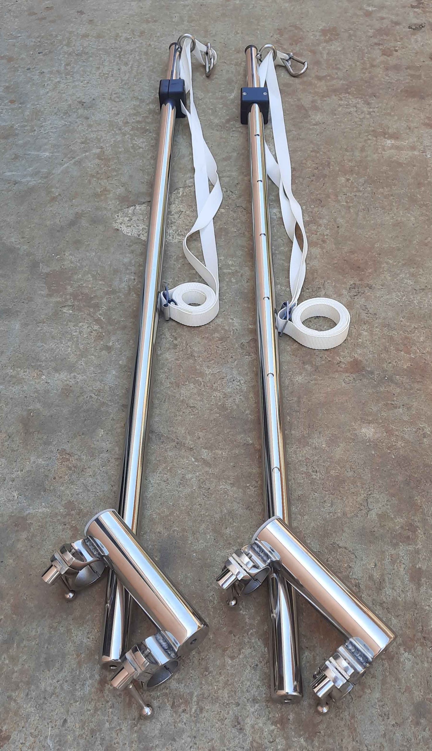 Sun awning kit with telescopic tube - 5