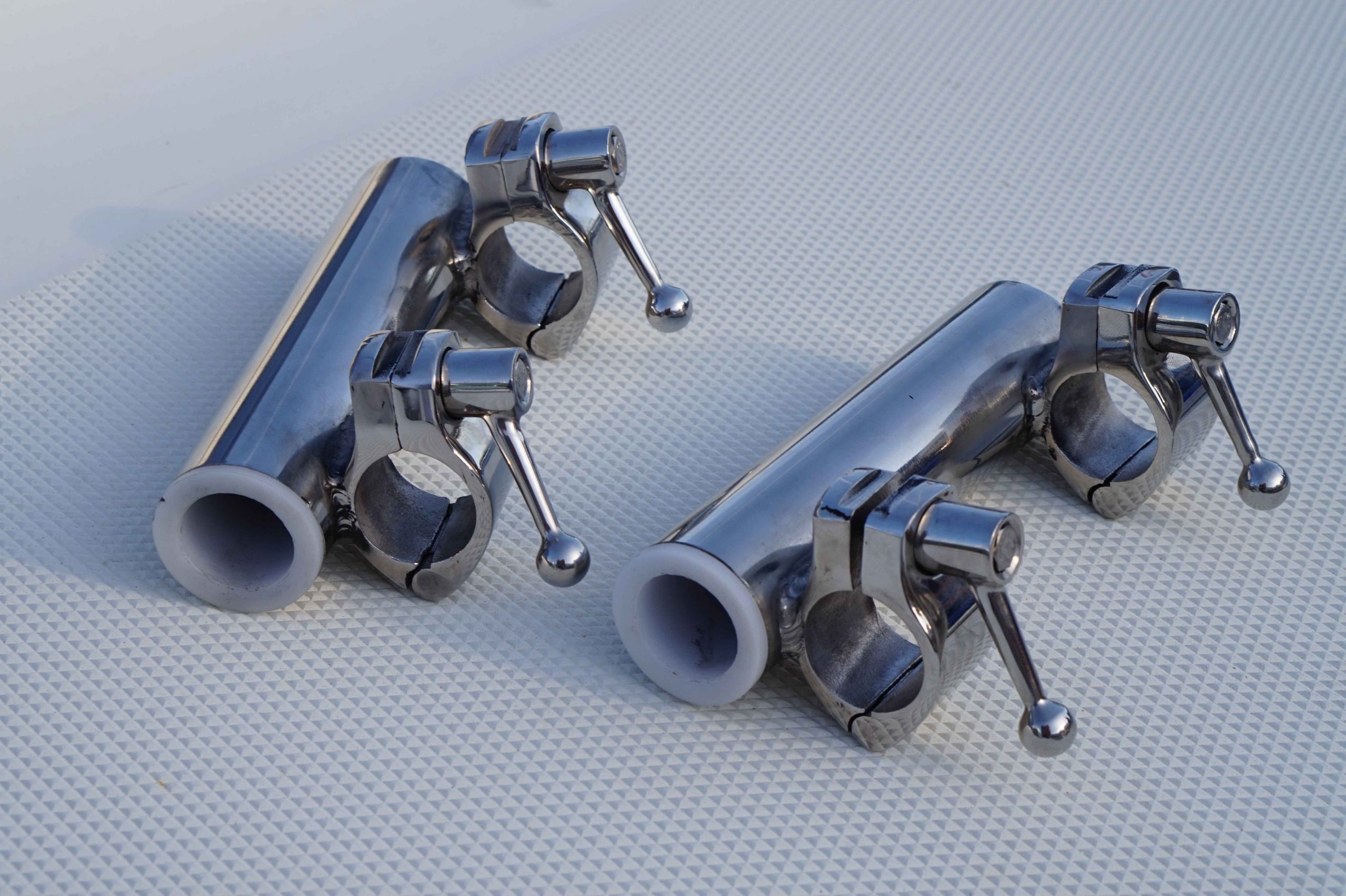 Sun awning kit with telescopic tube - 13