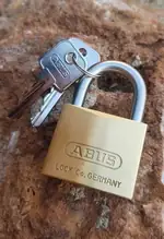 Padlock Brass 85/40