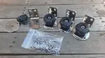 Angle brackets for dinghy holder (set of 4)