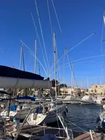 Soporte Anti-gaviotas para botavara velero