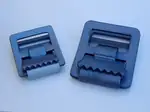 Clamping buckle for webbing 20/25 mm, Anodized aluminium