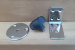 Angle brackets for dinghy holder (set of 4)