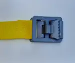Clamping buckle for webbing 20/25 mm, Anodized aluminium