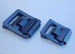 Clamping buckle for webbing 20/25 mm, Anodized aluminium