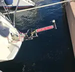 Special support for bathing platforms