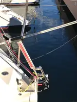 Special support for bathing platforms