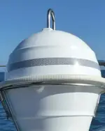 Reflective strip for buoy