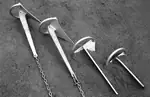 Ancla de arado galvanizada - 14 kg