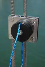 Shroud clips for lines